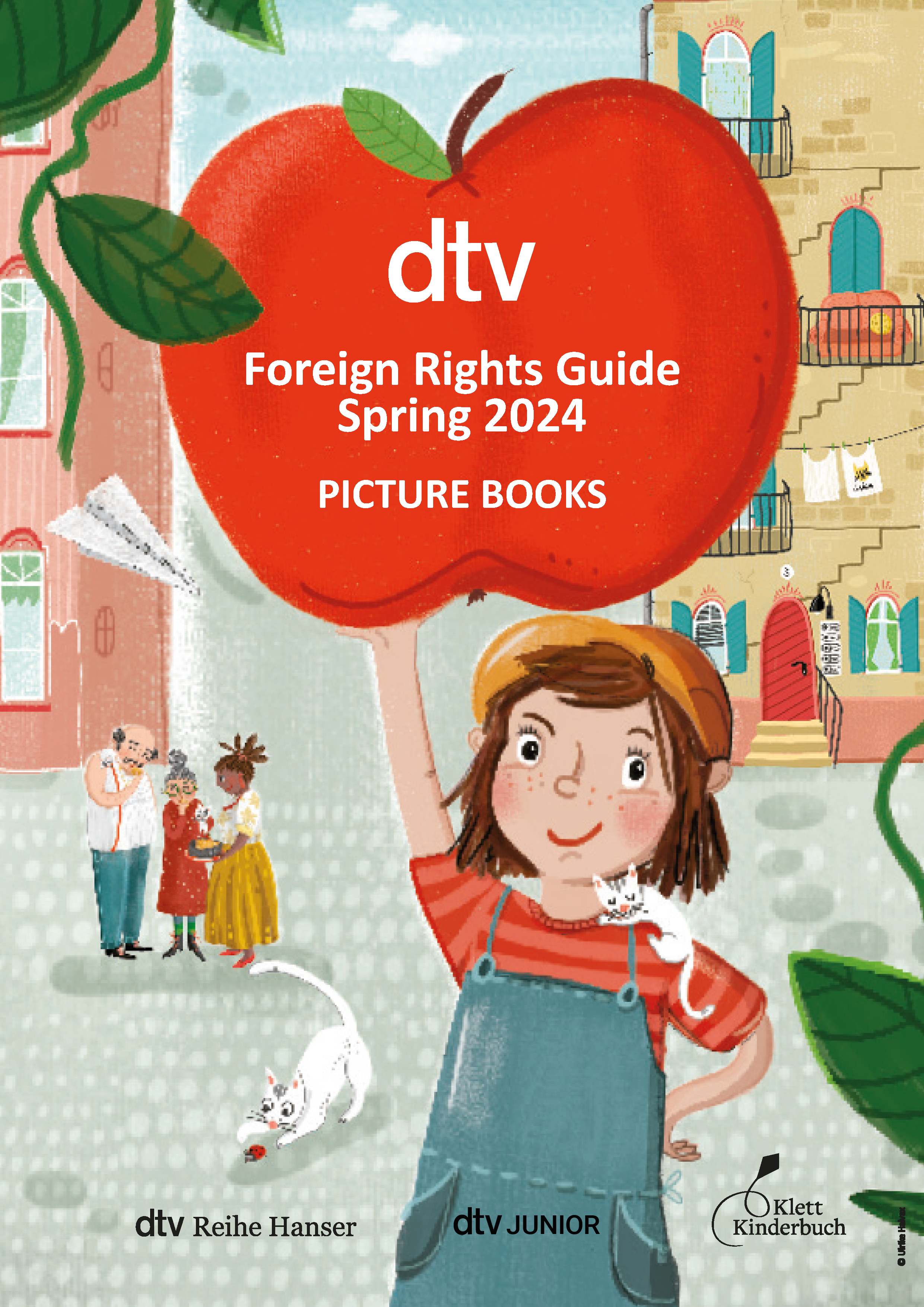 Cover für Foreign Rights Guide aus dem Picture Books Spring 2024