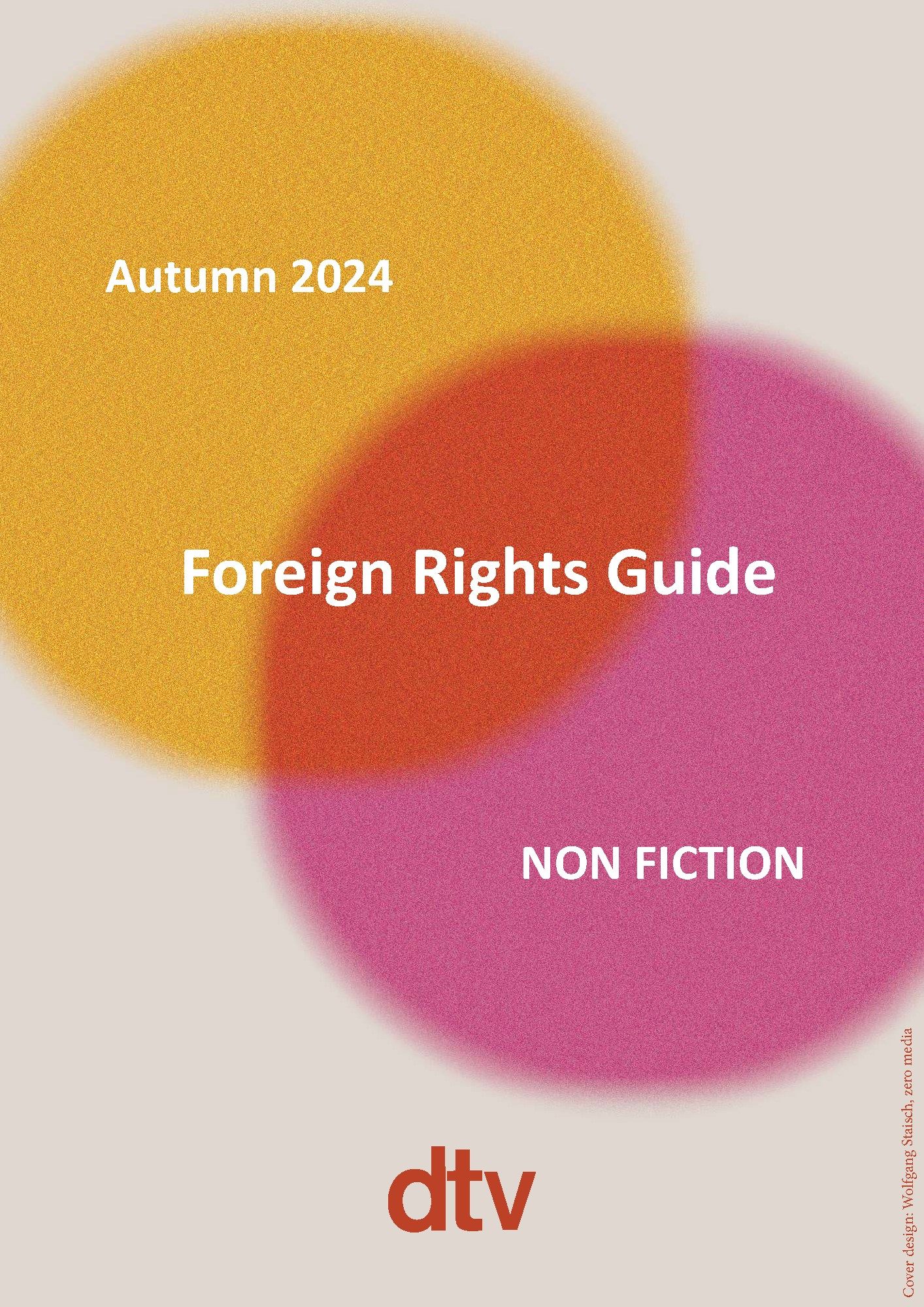 Cover für Foreign Rights Guide aus dem Non Fiction Autumn 2024