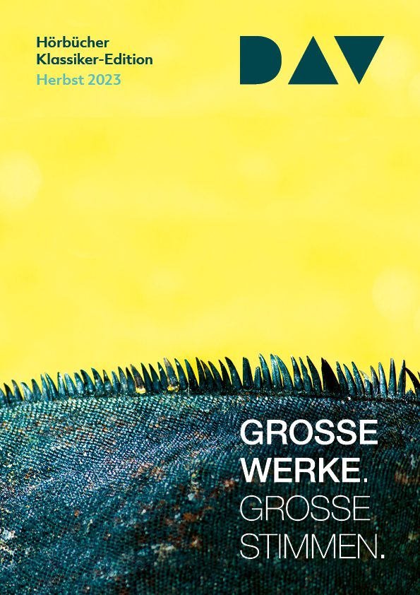 Cover für Der Audio Verlag Hörbücher Klassiker aus dem Herbst 2023