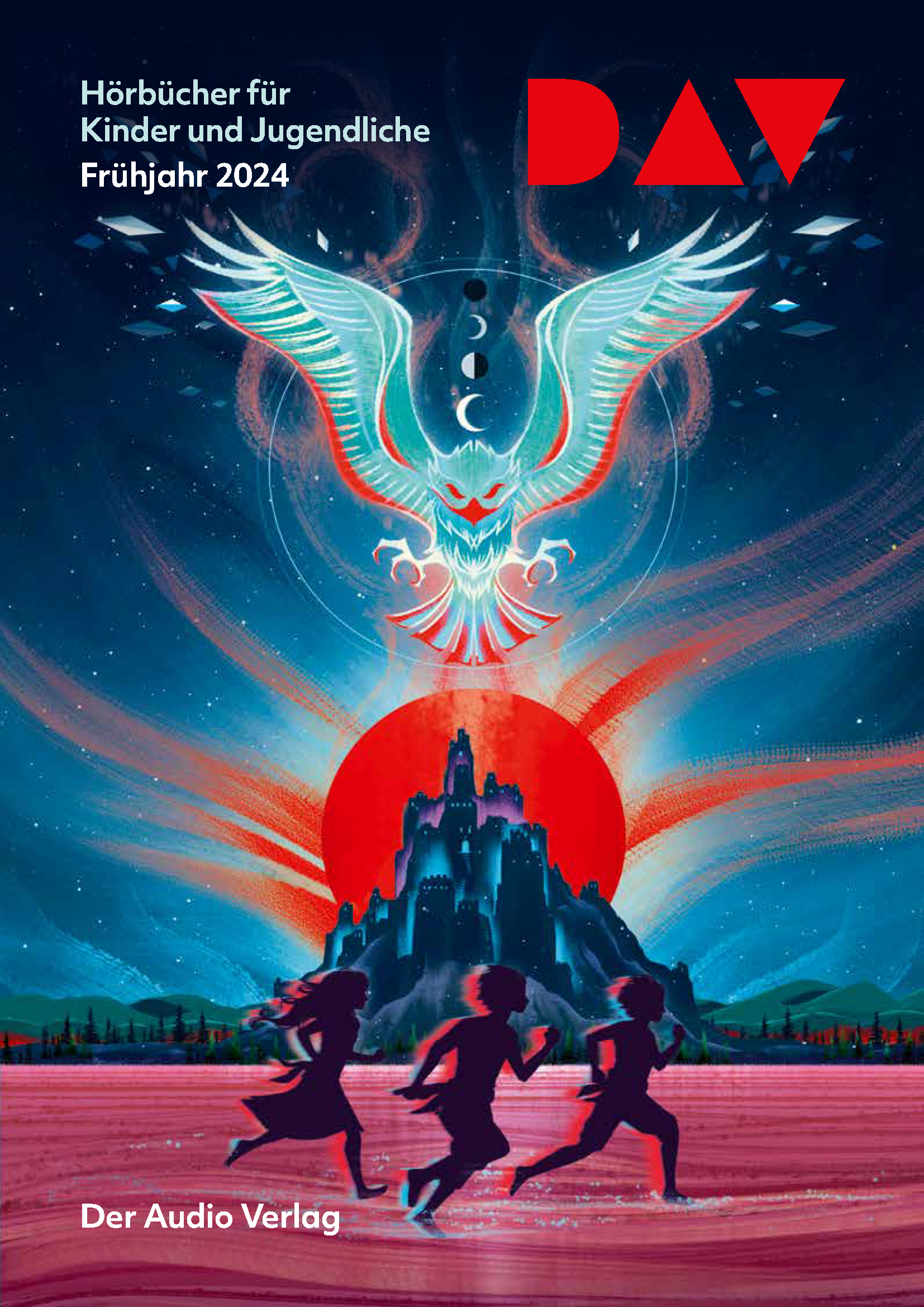Cover für Der Audio Verlag Hörbücher Kinder und Jugendliche aus dem Frühjahr 2024